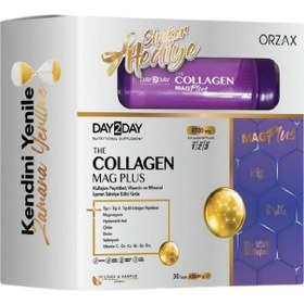 Resim Day2day Collagen Mag Plus Tip 1 / Tip 2 / Tip 3 9.700 MG 30 Saşe + Shaker 