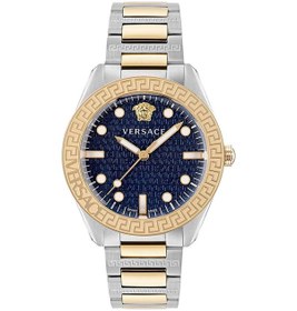 Resim Versace Ve2t00422 Greca Dome Erkek Kol Saati Metalik 