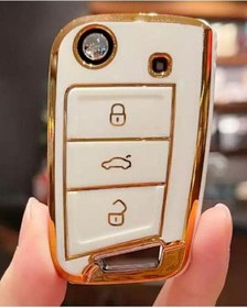 Resim Octavia Ibiza Ateca Leon 2013 Toledo Golf 7 Uyumlu Lüks Anahtar K 