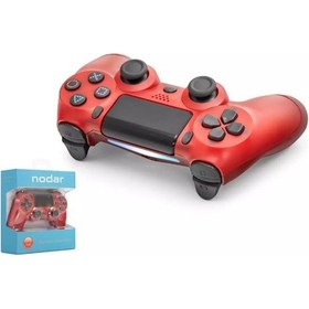 Resim Nodar Nd400b Ps4 Kablosuz Gamepad Oyun Kolu Kırmızı 