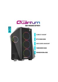 Resim Quantum Gaming QG-9420G QY1611 i5-14400F 16 GB 500 GB NVMe RTX5060 Free Dos Masaüstü Oyuncu Bilgisayarı 