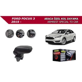 Resim Ford Focus 3 2015 Araca Özel Kol Dayama Siyah 