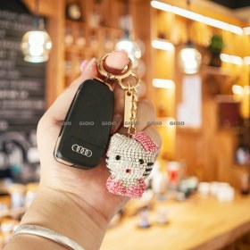 Resim Silver1 Gıoıo Yeni Mini Taşınabilir Kozmetik Ayna Kolye Anahtarlık Çanta Aksesuarları Kolye Dıy Anahtarlık (Yurt Dışından) 