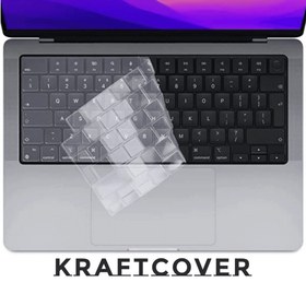 Resim Macbook Pro & Air için Şeffaf Silikon Klavye Koruyucu - MacBook Pro 14'' A3434 - A3426 (M5 Çip) 