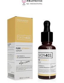 Resim Skin401 10% pure vitamin c serum 30 ml 