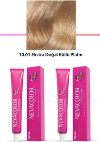 Resim Litae LitaeTrend 2 li Set Premium 10.01 Ekstra Doğal Küllü Platin - Kalıcı Krem Saç Boyası 2 X 50 g Tüp 