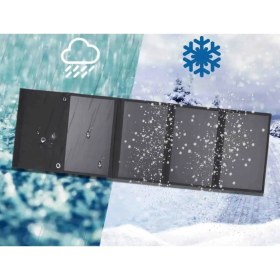 Resim Keseroğlu Güneş Paneli USB Katlanabilir Güneş Enerjisi Şarj Cihazı 