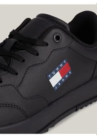 Resim Tommy Hilfiger Erkek Sneaker Em0em01397bds Siyah 