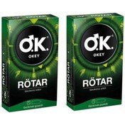 Resim Okey Prezervatif Rötar 2'li Paket (20 Adet) 