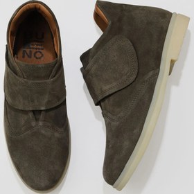 Resim Bueno Shoes Haki Süet Kadın Düz Bot 01wt3312 