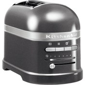 Resim KitchenAid Artisan 5KMT2204EMS Medallion Silver Ekmek Kızartma Makinesi 
