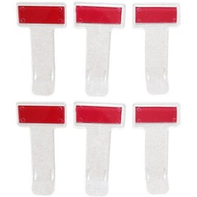 Resim Suntek Araba Için 6 Adet Araba Ön Cam Park Bilet Klip Tutucu 