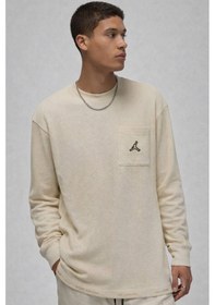 Resim Nike Jordan Essentials Sweatshirt Erkek Sweatshirt Bej Bej 