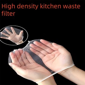 Resim 50 adet/1 paket Yüksek Kaliteli Mutfak Lavabo Dren Filtre Ağı, Naylon, Etkili Gıda Artığı Filtresi, Tıkanmayı Önler, Mutfak, Banyo için 