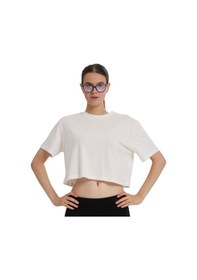 Resim Sportive Sedona Cropped Kadın Beyaz Günlük Stil T-shirt 25kk1034-kbyz 1776527 Beyaz 