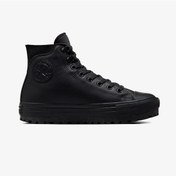 Resim Converse Chuck Taylor All Star City Trek Unisex Siyah Bot Düz A04481c Siyah 
