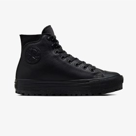 Resim Converse Chuck Taylor All Star City Trek Unisex Siyah Bot Düz A04481c Siyah 
