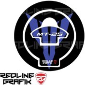 Resim Yamaha Mt-25 Mavi Depo Kapak Pad 