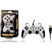 Resim Platoon Pl-2585 Double Shock Usb Game Pad Oyun Kolu Pc Bilgisayar 