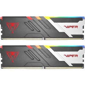 Resim Patriot Viper Venom PVVR532G600C30K RGB 32GB (2x16GB) DDR5 6000MHz CL30 Gaming Ram 