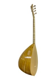 Resim Kısa Sap Bağlama Masif Dut Ağacı Profesyonel Çift Kafes 