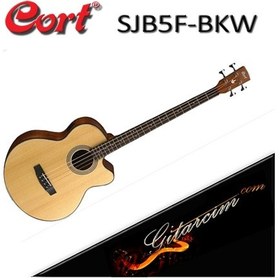 Resim Cort Sjb5F-Bkw Elektro Akustik Gitar 