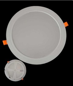 Resim Atlantis 24w Sıva Altı Panel Led Beyaz 18w Uyumlu İç Çap 20cm Dış Çap 23cm Soğutuculu 1920 Lümen 