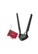 Resim Tp-link Wifi 6e Intel Ax210 Axe5400 Pc İçin Pcıe Wifi Kartı Archer Txe75e- Masaüstü Bilgisayar İçin Üç Bantlı Kablosuz Adaptör, Manyetik Tabanlı Çift Anten, Blueto...-123854 