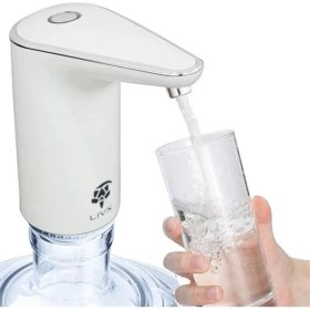 Resim AyrStore Şarjlı Damacana Su Pompası Yeni Nesil Otomatik Gümüş XHB-060 