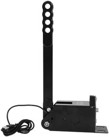 Resim CAXUSD Adjustable Hydraulic Racing USB Handbrake With Long Arm For Drift And Park Brake Aluminium Alloy Build Compatible With Win Systems For Competitive Simulators 