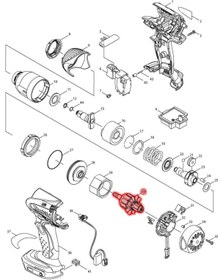 Resim Nesta Makita Dtw253rfe Endüvi Kodu 619375-2 
