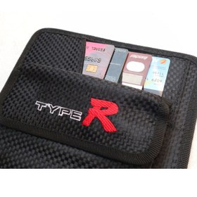 Resim ARBIX Typer Araba güneşlik organizer Siyah renk çanta gözlük tutma yerli kartlık 