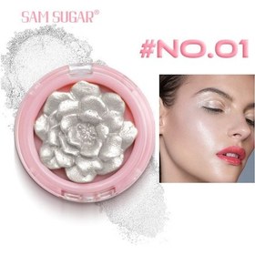 Resim Vkemall Sam Sugar 3d Gül Allık: Cilt Aydınlatıcı, Yüz Kontür Ve Yanak Renklendirici - 8g 