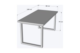 Resim BRK Design Ahşap Doğal Kütük Yemek / Toplantı / Çalışma Masası 