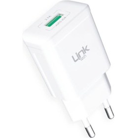 Resim Linktech S665 Premium Auto-Id 10W Şarj Adaptörü (Başlık) 