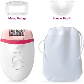 Resim Philips BRE255/05 Satinelle Essential Kablolu Kompakt Epilatör 