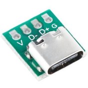 Resim USB Type-C To 4 Pin DIP Çevirici - Type-C Modül Kartı 