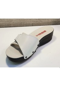 Resim Esem 0314 Z 000 Kadın Cırtlı Ortopedik Terlik Bej 