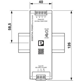 Resim Phoenıx Contact Güç Kaynağı Ps-ee-2g/1ac/24dc/5a/120w/sc 