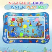 Resim 1 adet kare dalış alanı, yüzüstü pozisyon duyusal gelişim aktivite matı 