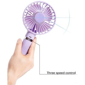 Resim Xindoker Kollektif Mini Usb Ventilatörü - Çevirilebilir, Taşınabilir, 3 Hız Ayarı, Sessiz Çalışma, Pil Yok Buz Mavisi 