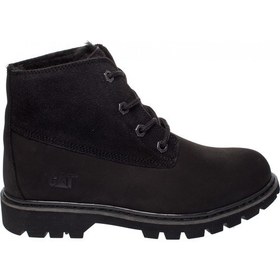 Resim Cat 015Z101183 Vermont Fur Kadın Bot - Siyah Nubuk 