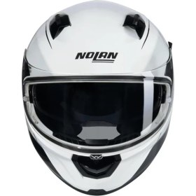 Resim N60-6 Sport Mesmerico Kapalı Motosiklet Kaskı 341 Beyaz Siyah M 