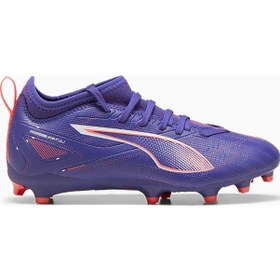 Resim Puma Ultra 5 Match Fg/ag Erkek Krampon 10768801 Mavi - Pembe 