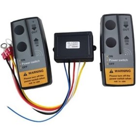 Resim Zcjb Off-road Kurtarma Kablosuz Vinç Uzaktan Kumandası Römorklar İçin 