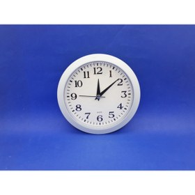 Resim Genel Markalar Trenddünyası Beyaz Analog Ofis Mini Boy Duvar Saati 