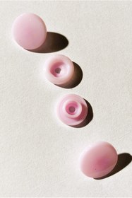 Resim SeraSelin Düğmeye Son! Kalite Garantili T5=12,4 Mm Dikişsiz Pembe Çıtçıt Seti, 10 Adet, Plastik Pembe Çıt Çıt 