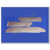 Resim Mercedes Vito W639 Krom Kapı Eşiği 2003-2014 3 Parça Paslanmaz Çe 