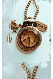 Resim RTRRH RETRORUHU KADINLAR İÇİN WİNTAGE SAATLİ KOLYE 