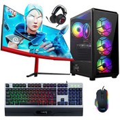 Resim PulseX i5 3470 23.6" 16 GB RAM 1 TB SSD 4 GB GTX1050Ti Curved Monitör FreeDOS Masaüstü Oyun Bilgisayarı Turbox